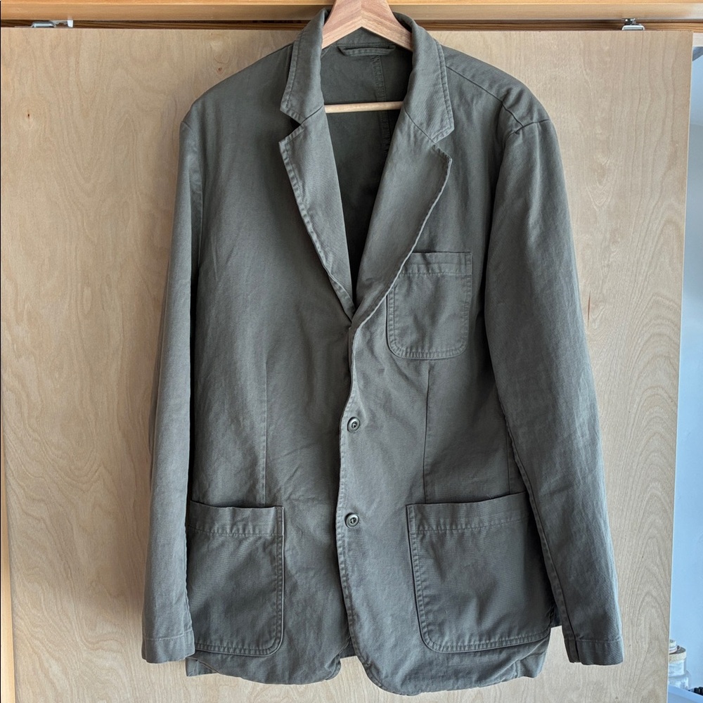Taylor Stitch Foundation Jacket - Smoked Olive Large 42